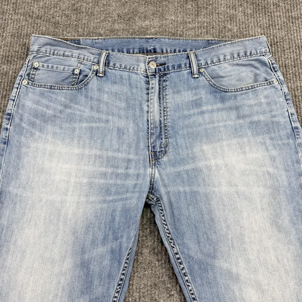 Levis 559 Jeans Mens 40x32 Blue Light Wash Relaxed Straight Denim Casual Pants